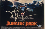 Jeff Goldblum Signed Autograph Jurassic Park 11x17 Movie Poster Beckett COA