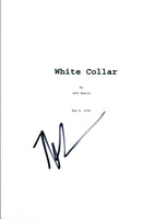 Matt Bomer Signed Autographed WHITE COLLAR Pilot Episode Script COA AB