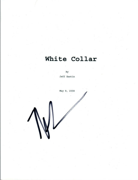 Matt Bomer Signed Autographed WHITE COLLAR Pilot Episode Script COA AB