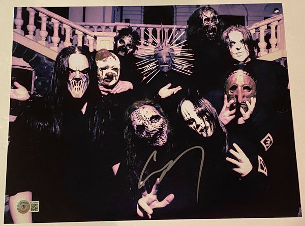 Corey Taylor Signed Autograph 11x14 Photo Slipknot Stone Sour Proof Beckett COA