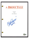 Chazz Palminteri Signed Autographed A Bronx Tale Movie Script Proof Beckett COA