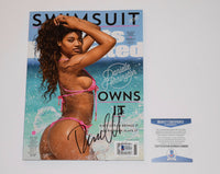 Danielle Herrington Signed 2018 Sports Illustrated Swimsuit Magazine BAS COA