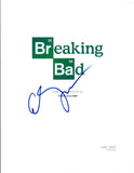 Anna Gunn Signed Autographed BREAKING BAD Pilot Episode Script COA AB