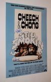 Cheech Marin & Tommy Chong Signed Autograph STILL SMOKIN 12x18 Poster BAS COA