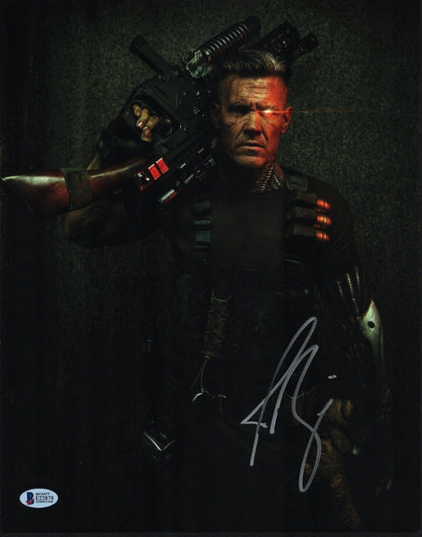 Josh Brolin Signed Autographed 11x14 Photo Thanos Deadpool 2 Beckett COA