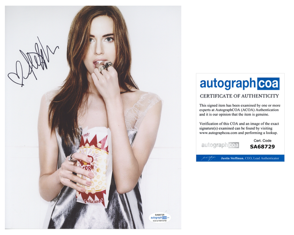Allison Williams Signed Autographed 8x10 Photo Girls Get Out Actress ACOA COA