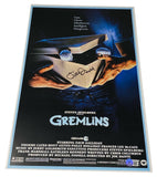 Joe Dante Signed Autographed Gremlins 12x18 Movie Poster Beckett COA