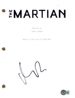 Matt Damon Signed Autograph The Martian Full Movie Script Screenplay Beckett COA