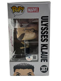 Andy Serkis Signed Funko Pop Ulysses Klaue Black Panther Autograph Beckett COA