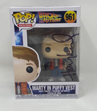 Huey Lewis Signed Autograph Marty McFly Back To The Future Funko Pop Beckett COA