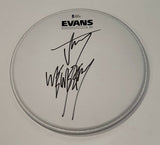 Jay Weinberg Signed Autographed 10" Drumhead Evans Slipknot Beckett BAS COA
