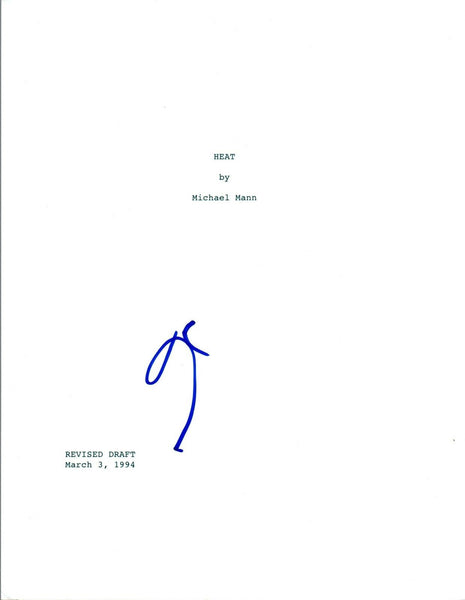 Al Pacino Signed Autographed HEAT Full Movie Script COA