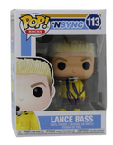 Lance Bass Signed Autograph Nsync Funko Pop Rocks #113 Figure Beckett COA