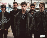 Nothing But Thieves Band Signed Autograph 8x10 Photo Conor Mason +4 ACOA COA