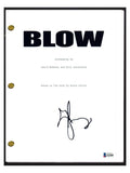 George Jung Signed Blow Movie Script Screenplay Drug Smuggler Boston Beckett COA
