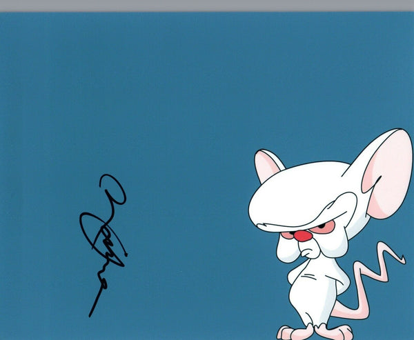 Maurice LaMarche Signed Autograph 8x10 Photo PINKY AND THE BRAIN Voice COA
