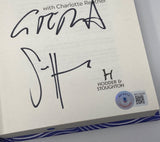 Sam Heughan Graham McTavish Outlander Signed Clanlands Almanac Book Beckett COA