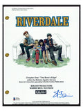 Skeet Ulrich Signed Autographed Riverdale Pilot Script Proof Beckett BAS COA