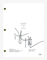 Dustin Hoffman Signed Autographed The Graduate Movie Script Screenplay ACOA COA