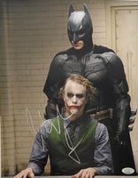 Christian Bale Signed The Dark Knight Batman 11x14 Photo Autograph JSA COA