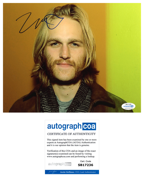 Wyatt Russell Signed Autograph 8x10 Photo Falcon and The Winter Soldier ACOA COA