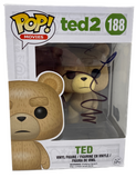 Mark Wahlberg Signed Ted Funko Pop Figure #188 Autograph Beckett COA