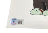 Seth MacFarlane Signed Autographed Family Guy 12x18 Poster Photo Beckett BAS COA
