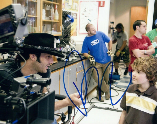 Robert Rodriguez Signed Autograph 8x10 Photo Film Director MACHETE COA VD