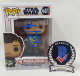 Pedro Pascal Signed Autographed The Mandalorian #461 Funko Pop Beckett COA