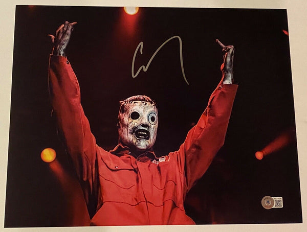 Corey Taylor Signed Autograph 11x14 Photo Slipknot Stone Sour Proof Beckett COA