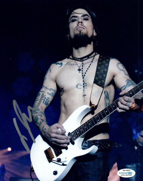 Dave Navarro Signed Autographed 8x10 Photo Jane's Addiction ACOA COA