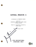 Miles Millar Signed Autograph Lethal Weapon 4 Movie Script Screenplay BAS COA