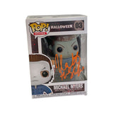 Nick Castle Signed Autograph Funko Pop Michael Myers Halloween Beckett BAS COA