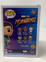 Aramis Knight Signed Funko Pop Ms. Marvel Red Dagger #1080 Autograph Beckett COA