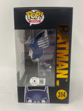 George Clooney Signed Autograph Batman & Robin Funko Pop 314 Beckett COA
