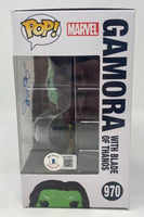 Zoe Saldana Signed Gamora Funko Pop What If Guardians of The Galaxy Beckett COA