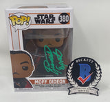 Giancarlo Esposito Signed Star Wars Funko Pop Moff Gideon Mandalorian BAS COA