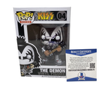 Gene Simmons Signed Autographed Kiss The Demon Funko Pop Figure Beckett BAS COA