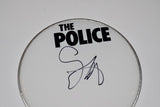 Stewart Copeland Signed Autographed 12" Drumhead The Police Beckett BAS COA