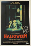 Nick Castle Signed Halloween 11x17 Movie Poster Photo Michael Myers Beckett COA