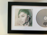 Ariana Grande Signed Autographed Positions Framed CD Booklet Display COA