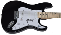 Chase Hudson Lil Huddy Signed Autographed Electric Guitar Beckett COA
