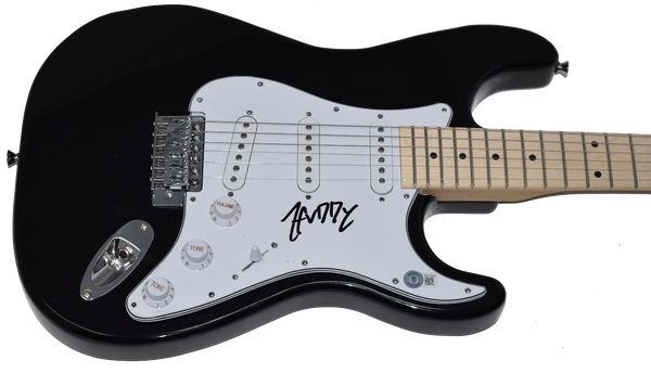 Chase Hudson Lil Huddy Signed Autographed Electric Guitar Beckett COA