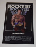 ROCKY V Cast Signed Autographed 11x17 Poster Sylvester Stallone Shire Young COA