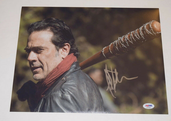 Jeffrey Dean Morgan Signed Autographed 11x14 Photo THE WALKING DEAD PSA/DNA COA