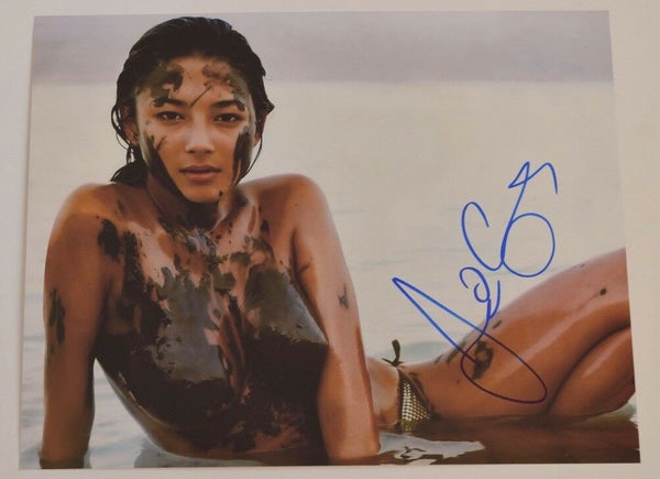 Jessica Gomez Signed Autographed 11x14 Photo Hot Sexy SI Swimsuit Model COA VD