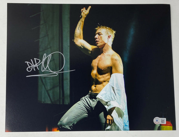 Diplo Signed Autographed 11x14 Photo EDM DJ Jack U Major Lazer Beckett COA