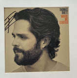 Thomas Rhett Signed Autograph Where We Started CD Framed Display Beckett COA