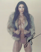 Deniz Saypinar Signed Autographed 8x10 Photo Hot Sexy Model COA