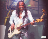 Verdine White Signed Autograph 8x10 Photo Earth, Wind & Fire Bassist ACOA COA